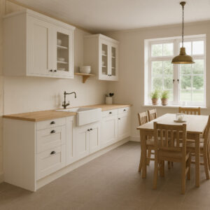 Gulv- og veggflis Qubus Grey 30x60 cm – moderne grå fliser til kjøkken og stue, naturstein-look